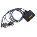 2 Port USB2.0 DVI-D KVM Switch with Cable P11058
