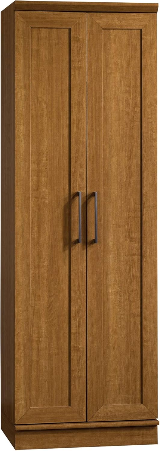 Storage Cabinet and TV Stand, Salt Oak Finish D2122