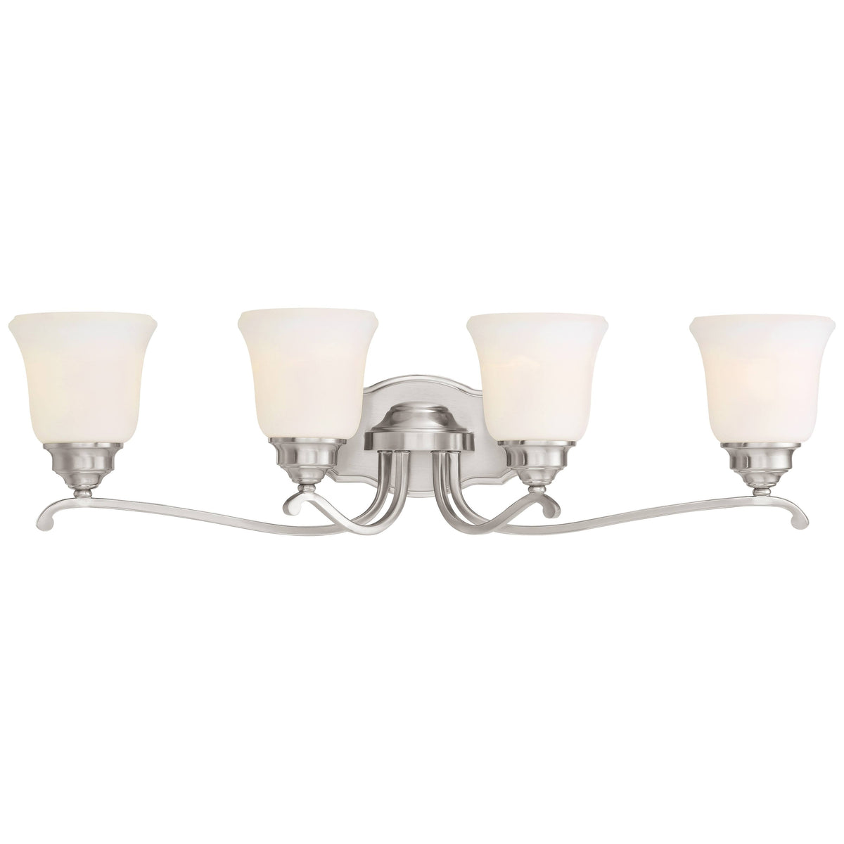 4 Light Bath Brushed Nickel G6831