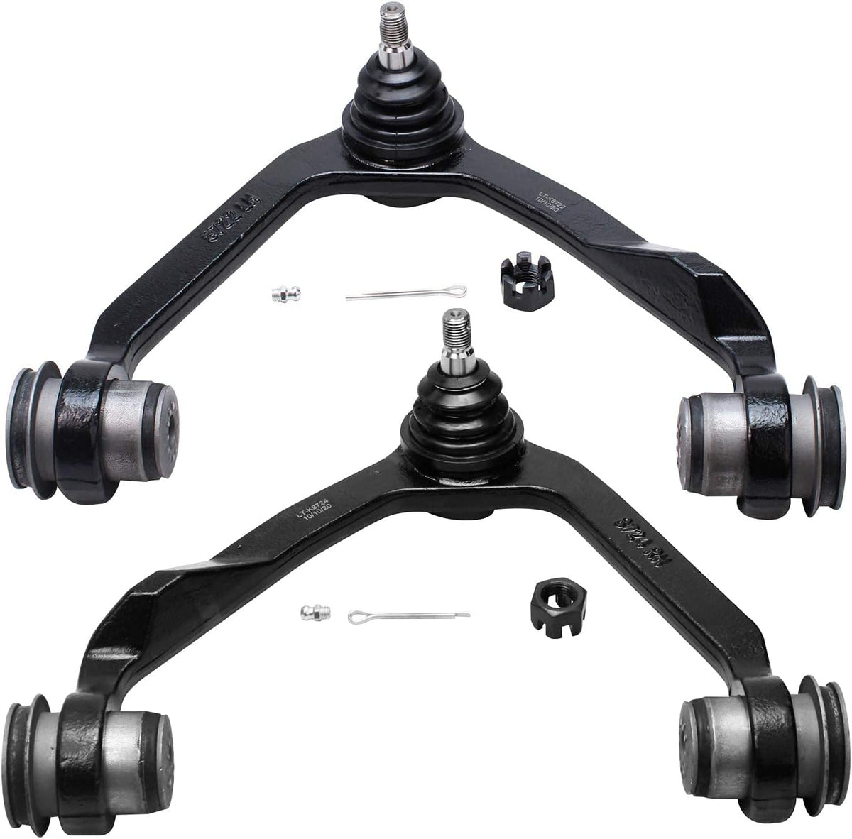 Front Shocks Absorber Assembly with Upper Control Arm with Ball Joint Suspension Kit 4pc Set I772978