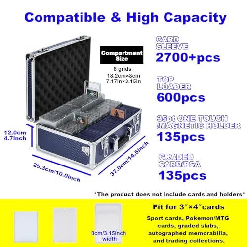 Black Small Card Storage Hard Case F208