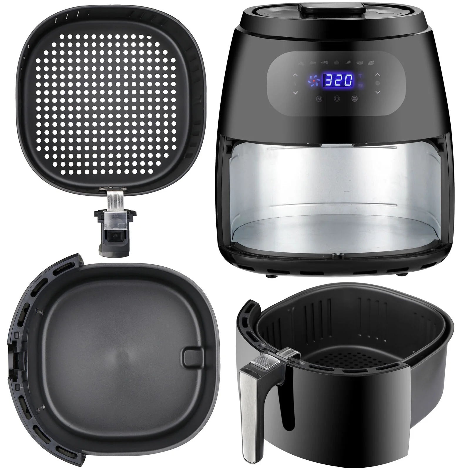 7.6QT Digital Air Fryer H817