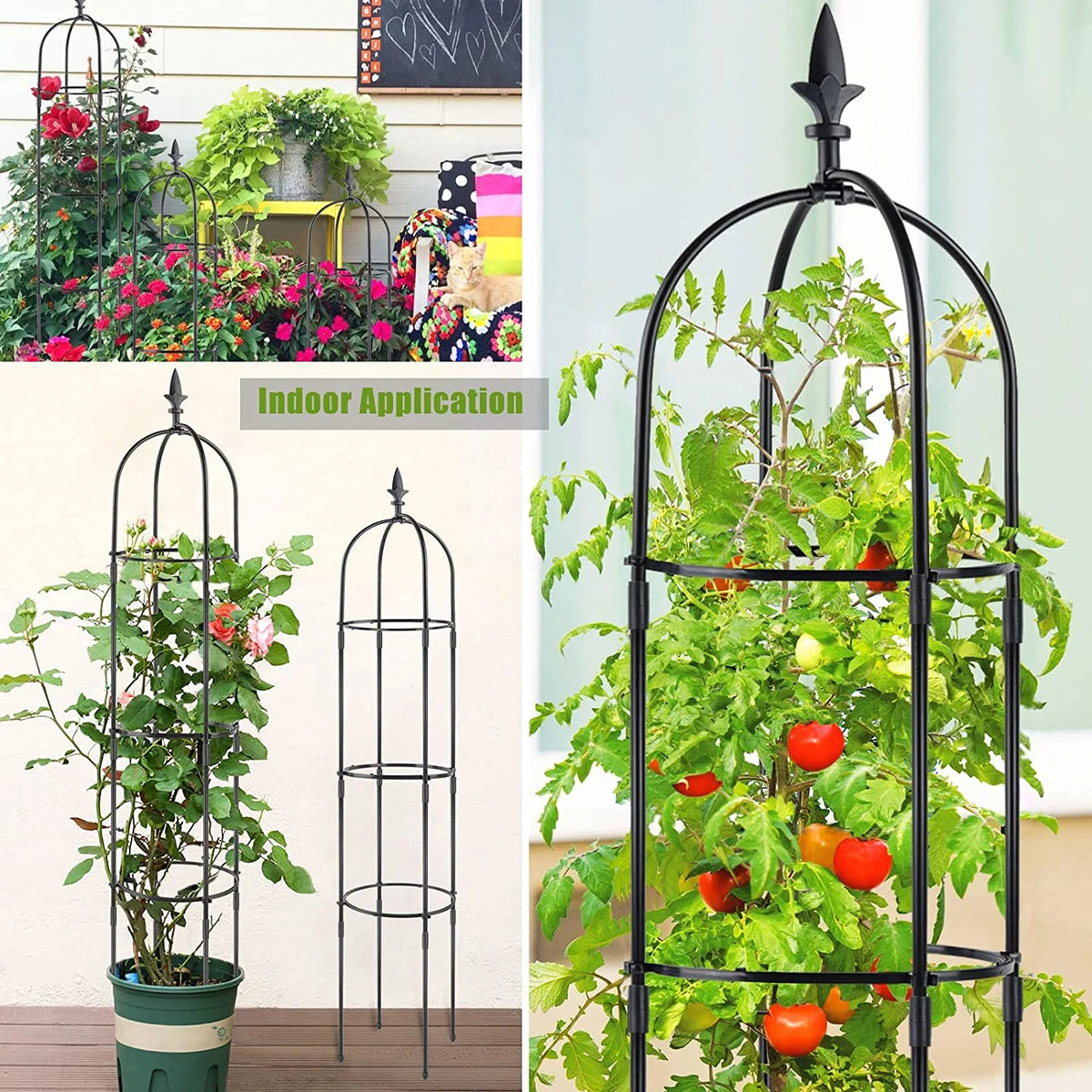 2 Pack 6ft Tall Garden Trellis Z97760