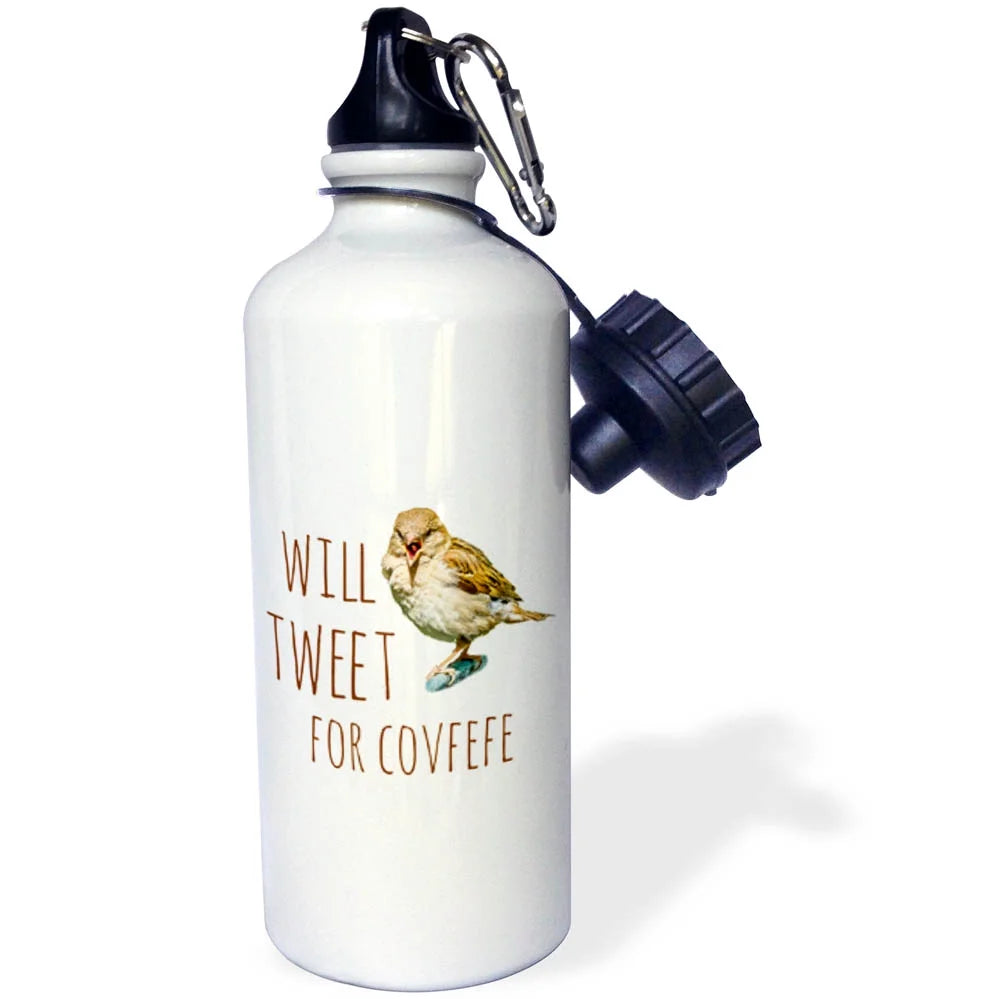 Straw Water Bottle, 21-ounce H782346