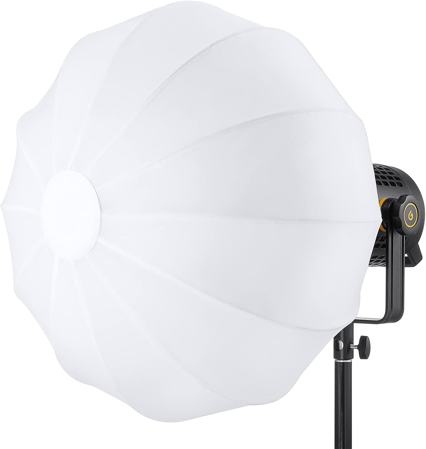 2 Packs Lantern Softbox with Light Stand Kit, 85cm Soft Light Diffuser, 2.8m Tripod Stand for Bowens Mount Lights Y42943
