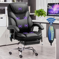Ergonomic High Back Reclining Office Chair with Footrest U92294