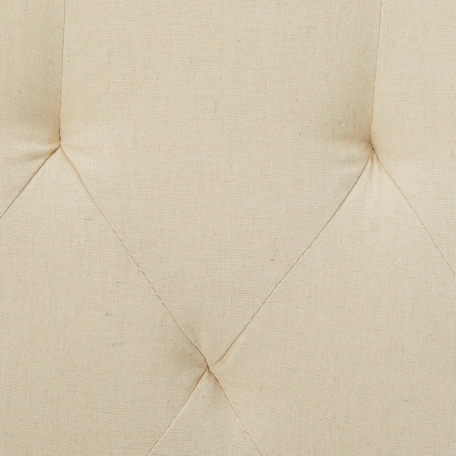 Beige Adjustable Fabric Headboard Y996