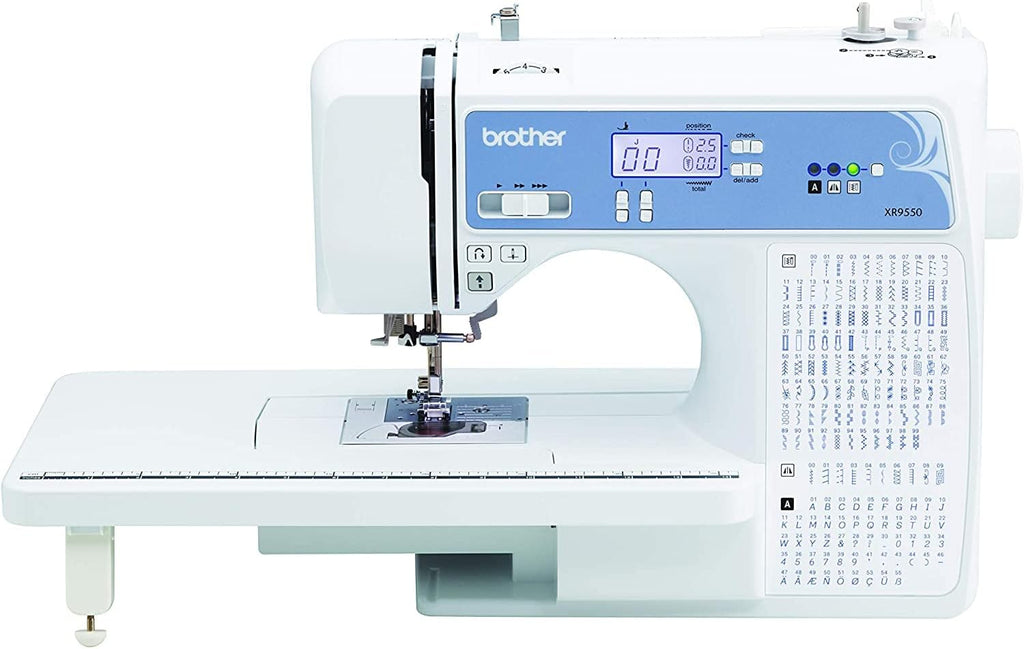 Computerized Sewing and Quilting Machine with 165 Built-in Stitches and LCD Display Y20656