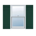 Midnight Green Vinyl Board and Batten Shutters Pair M8487