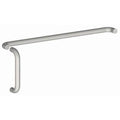 Satin Stainless Steel Door Pull and Push Set K60259