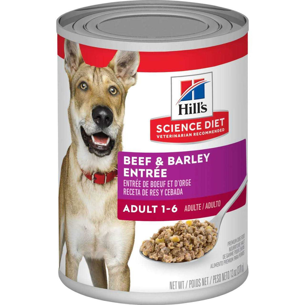 Adult Beef & Barley Entree Dog Food S64772
