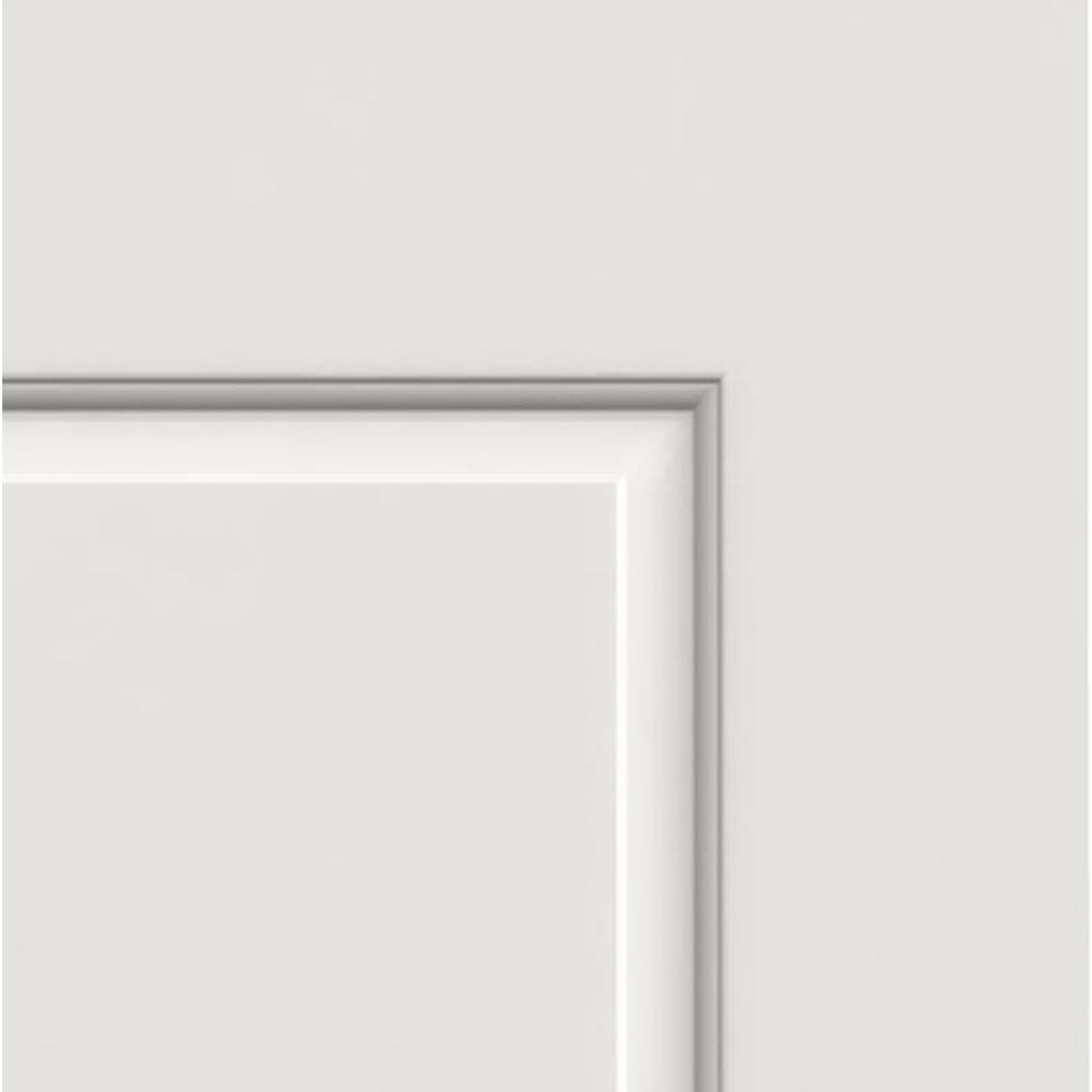 White Molded Composite MDF Closet Bi-Fold Door B1873