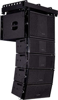 Line Array System with 10-inch Subwoofer and Four Dual 5-inch Speakers, Black S380185
