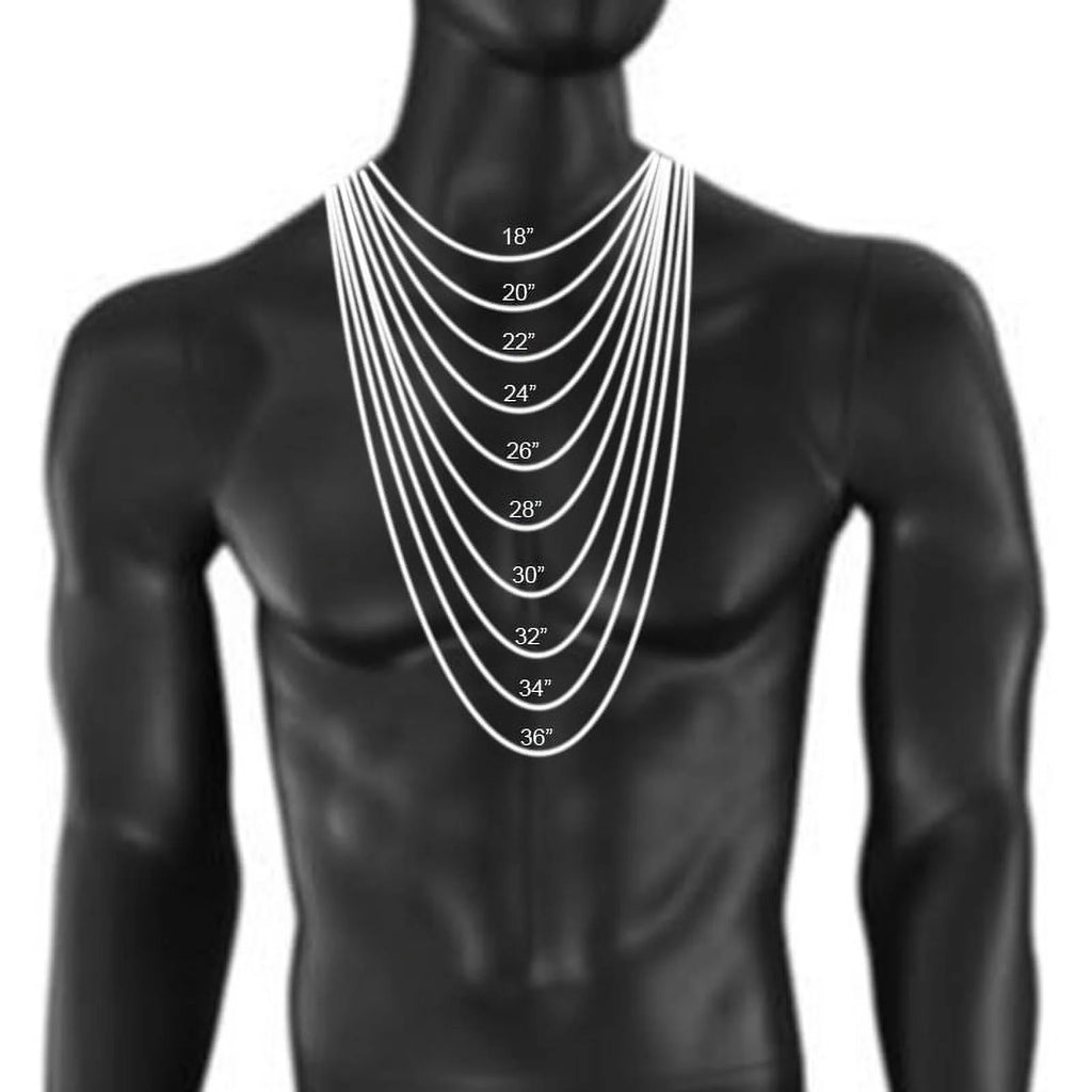 Titanium Stainless Steel Men's Two Tone Link Necklace Chain 20" A4556
