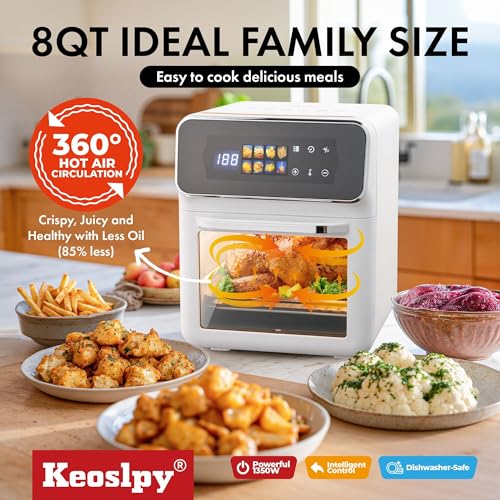 8Qt Air Fryer Oven with Digital Timer Z648