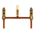 1/2x22 Sweat Roman Tub Rough-In Valve, Brass H4231