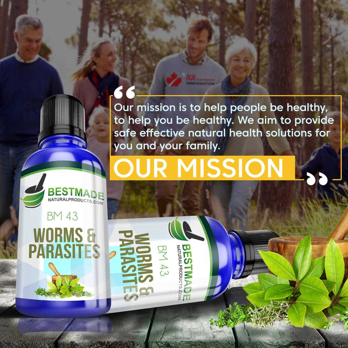 Worms and Parasites Remedy for Humans F213381