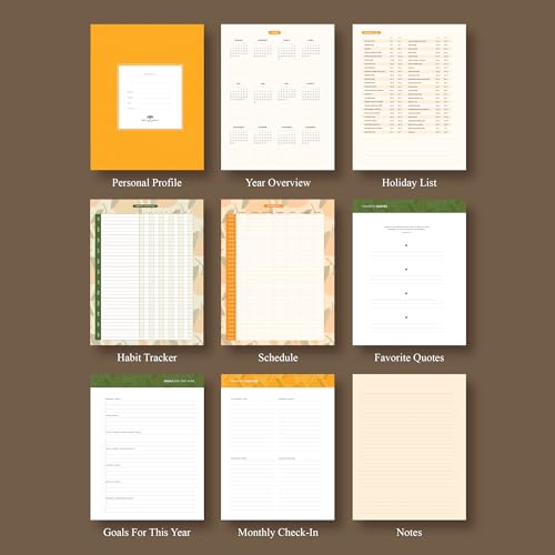 Large Spiral Bound Dated Calendar Organizer, 9 x 7.5 Q98814