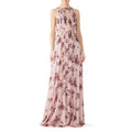 Blush Printed Floral Gown T731582