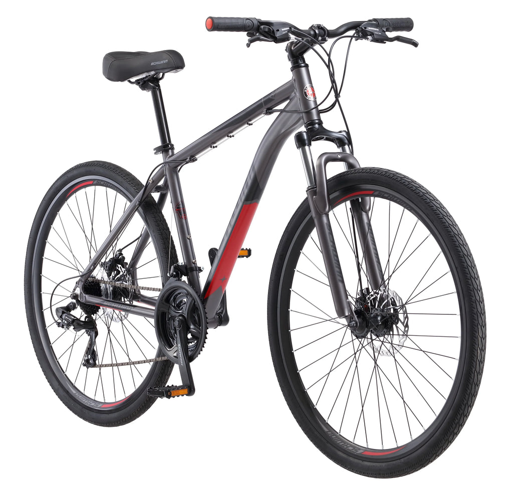 700c 21 Speed Grey Hybrid Bike L388089