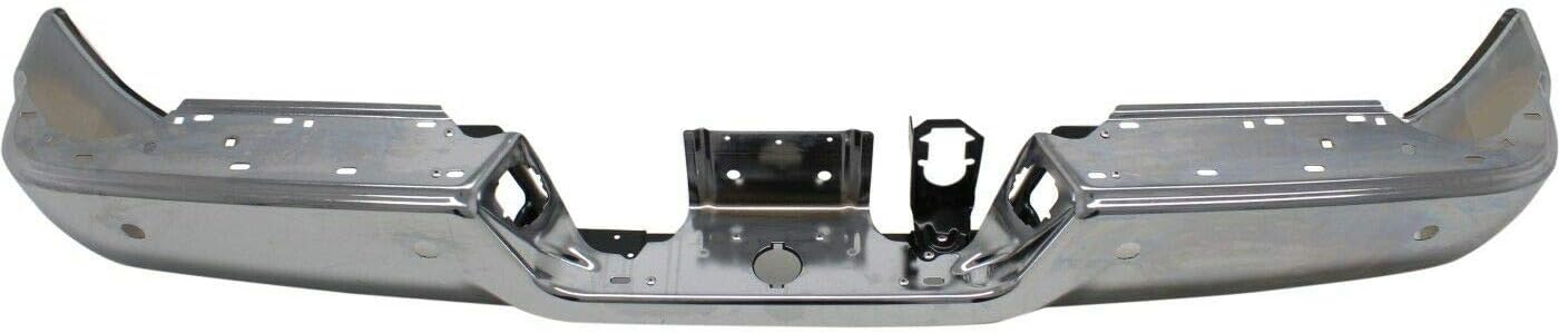Chrome Steel Rear Bumper Face Bar Shell W191962