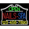 Animated Multicolor LED Sign N3143