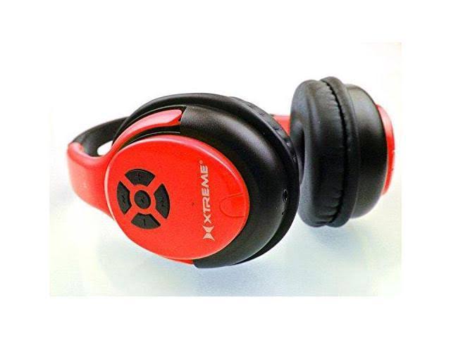 Red Bluetooth Headphones U21821