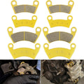 Brake Pads Front and Rear (4 Set) Pack of 2 G34810