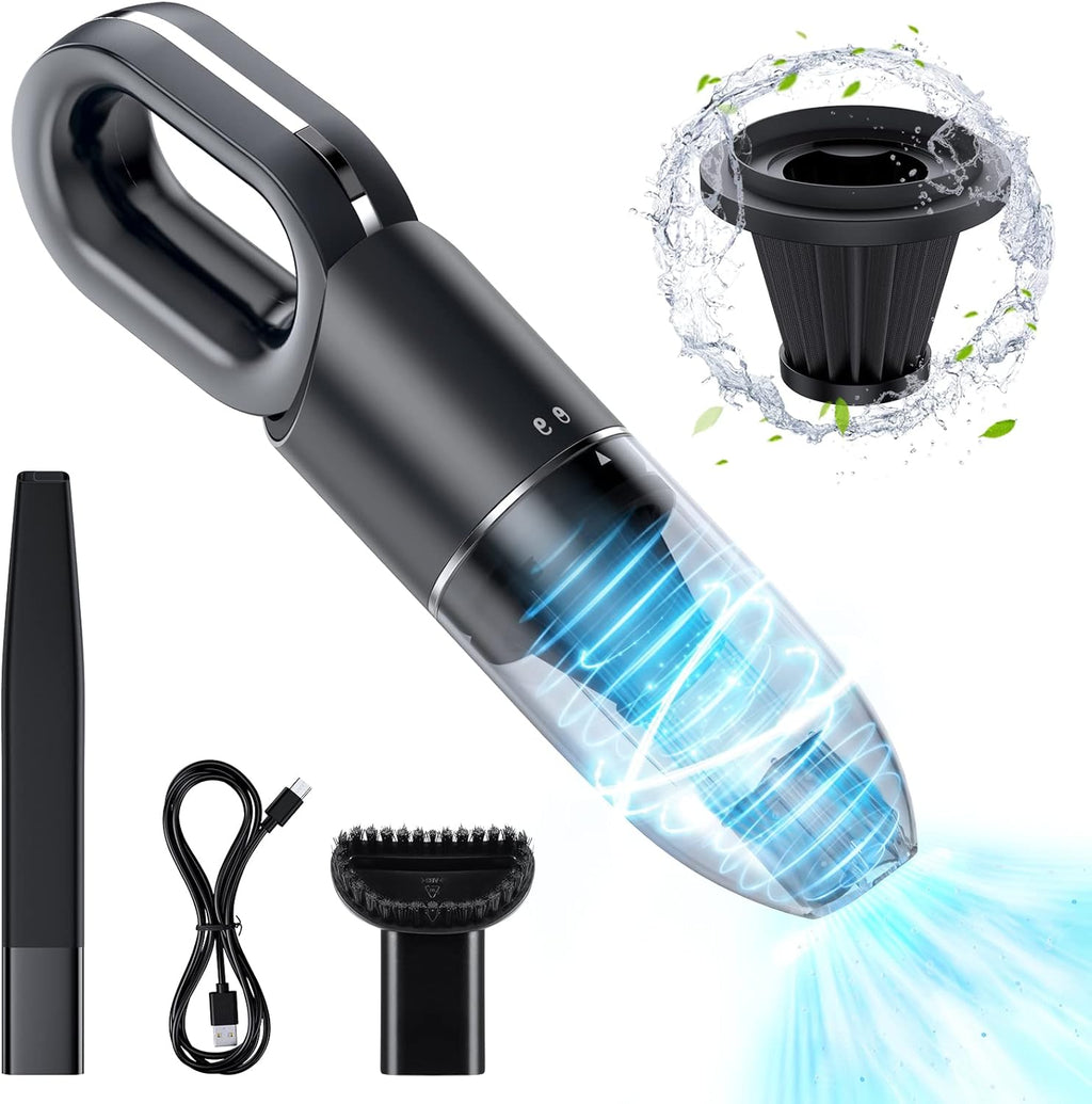 Gray Cordless Handheld Car Vacuum C77141