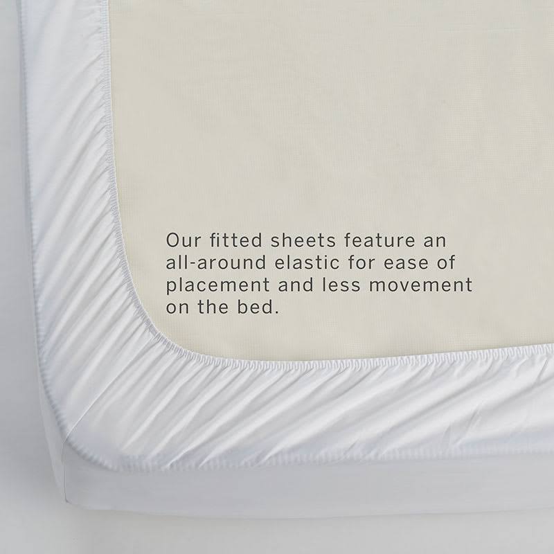California King Supima Cotton Sateen Fitted Sheet F501