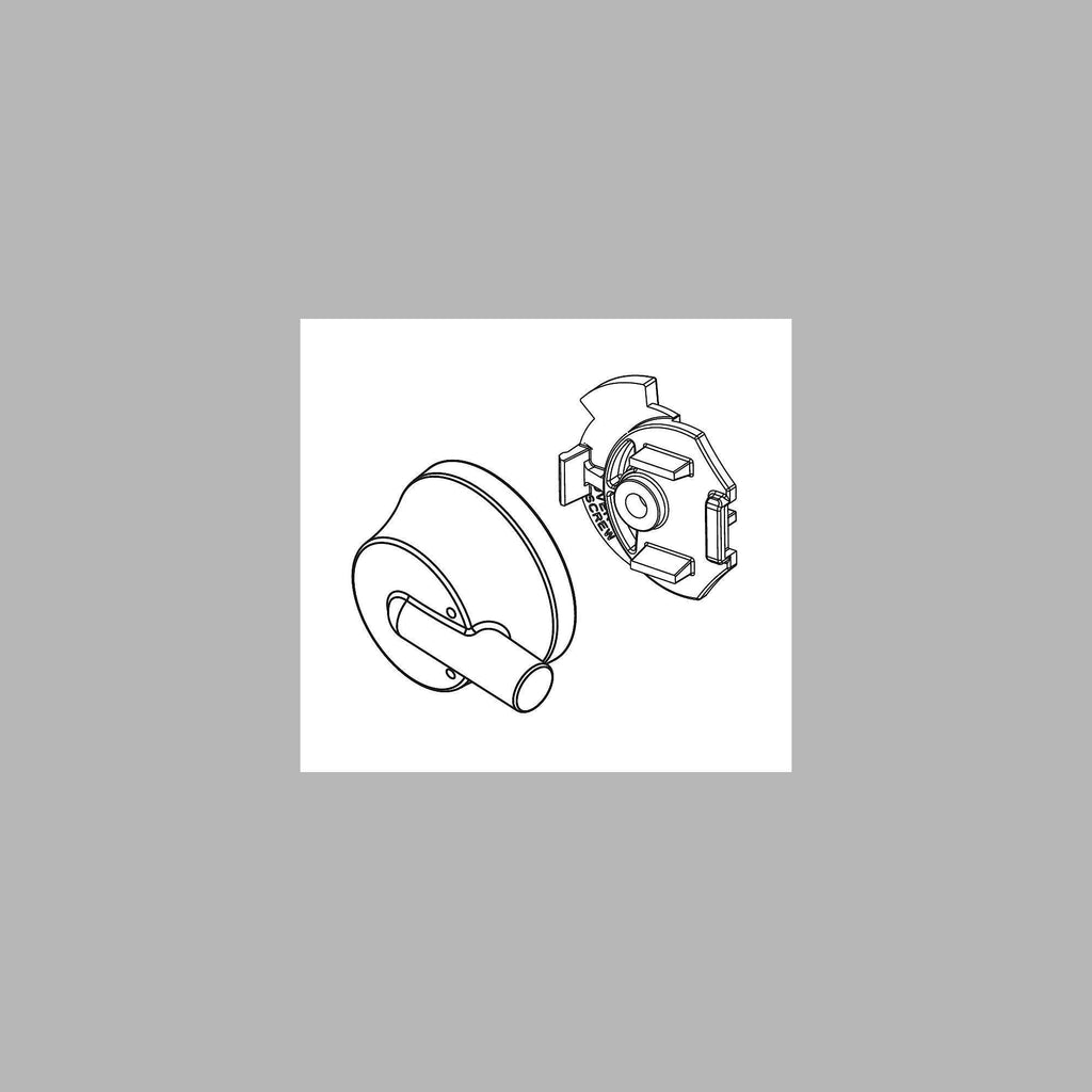 Stainless Temperature Cap and Knob G5529