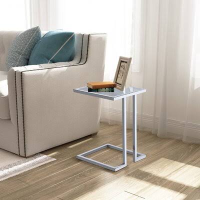 Glass Top End Table V73658