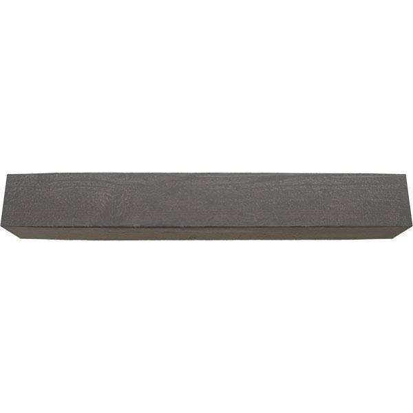 Rough Sawn Faux Wood Fireplace Mantel, Aged Cedar E919590