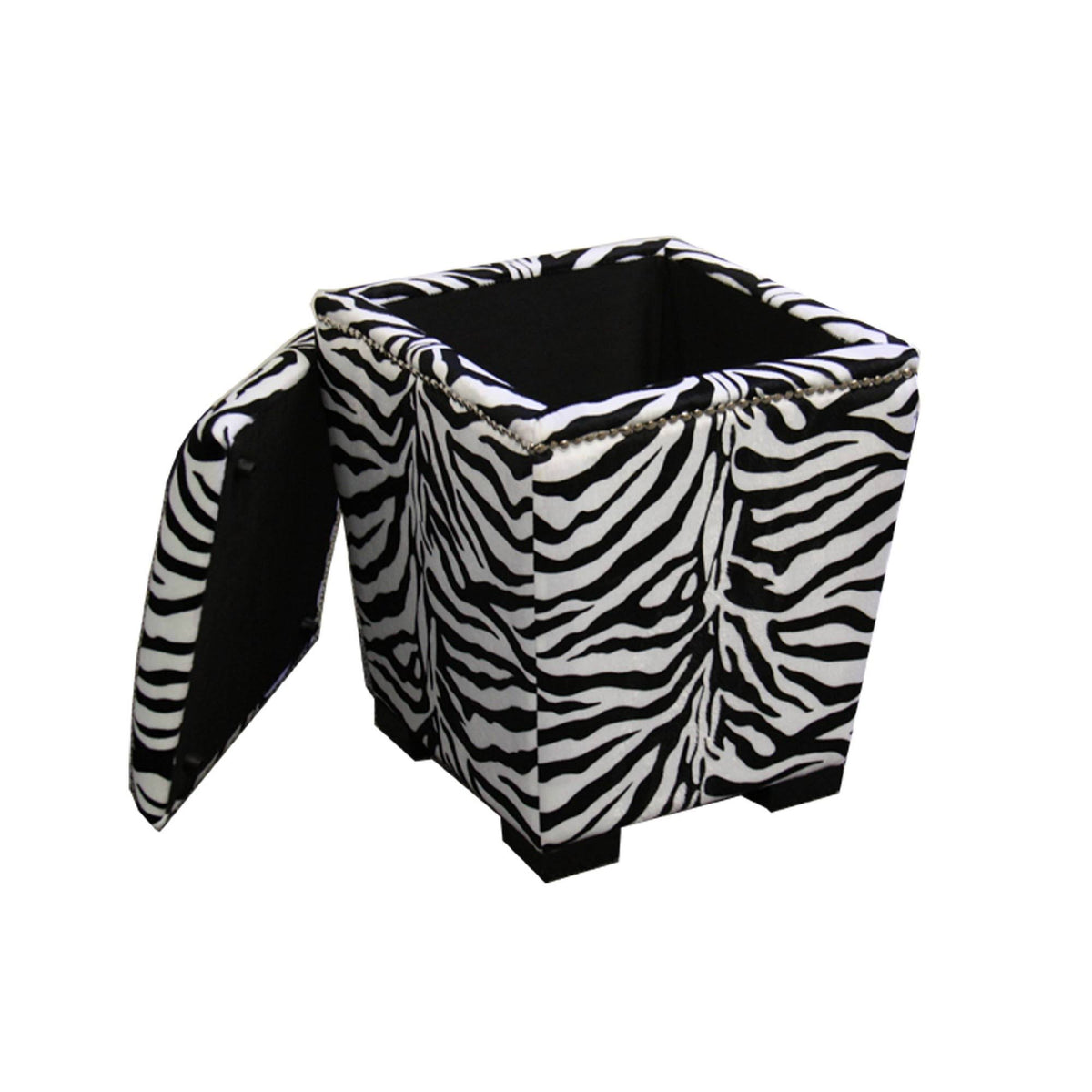 Zebra Storage Ottoman J296