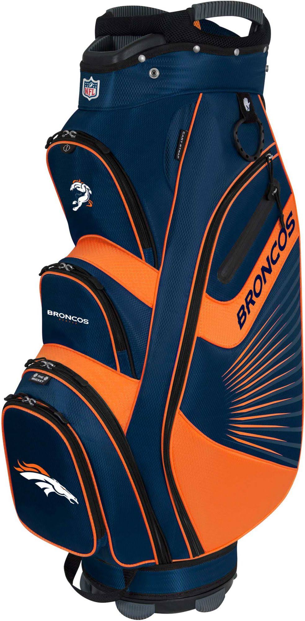 NFL Denver Broncos Bucket II Cooler Cart Golf Bag E228