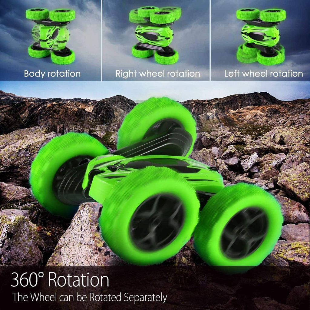 2.4 GHz Remote Control Stunt Car Truck, Pack of 2 W27531