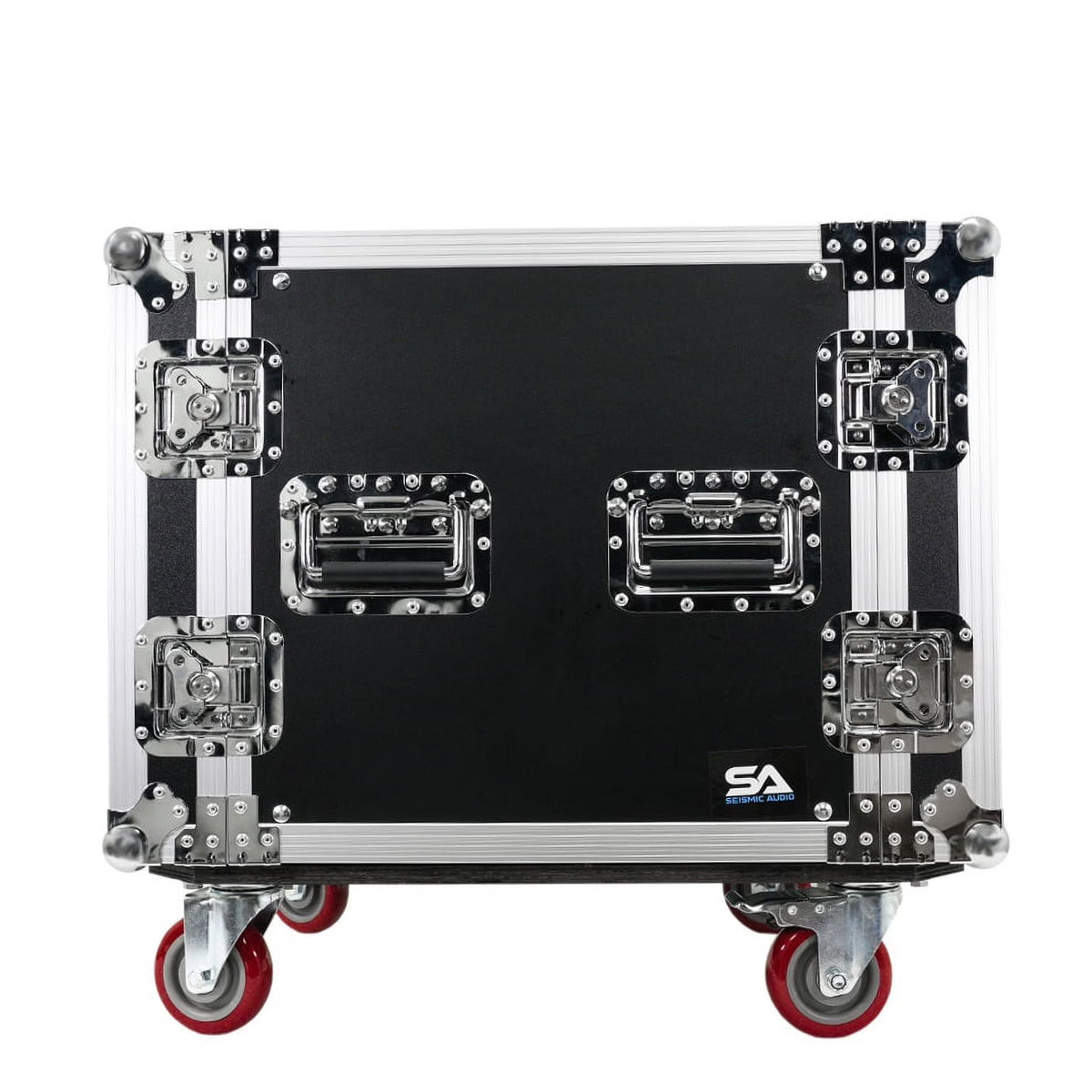 10U Pro Audio DJ Road Rack Case with Casters S88150