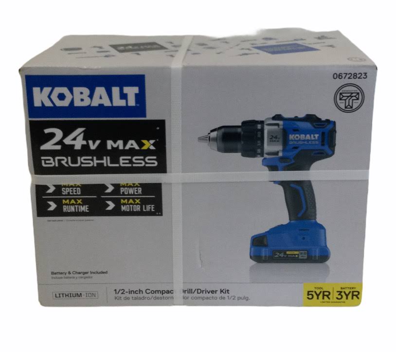 24-Volt Max 1/2-in Cordless Brushless Drill Y350