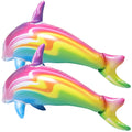 2pcs Kids Inflatable Dolphin Pool Toys D483