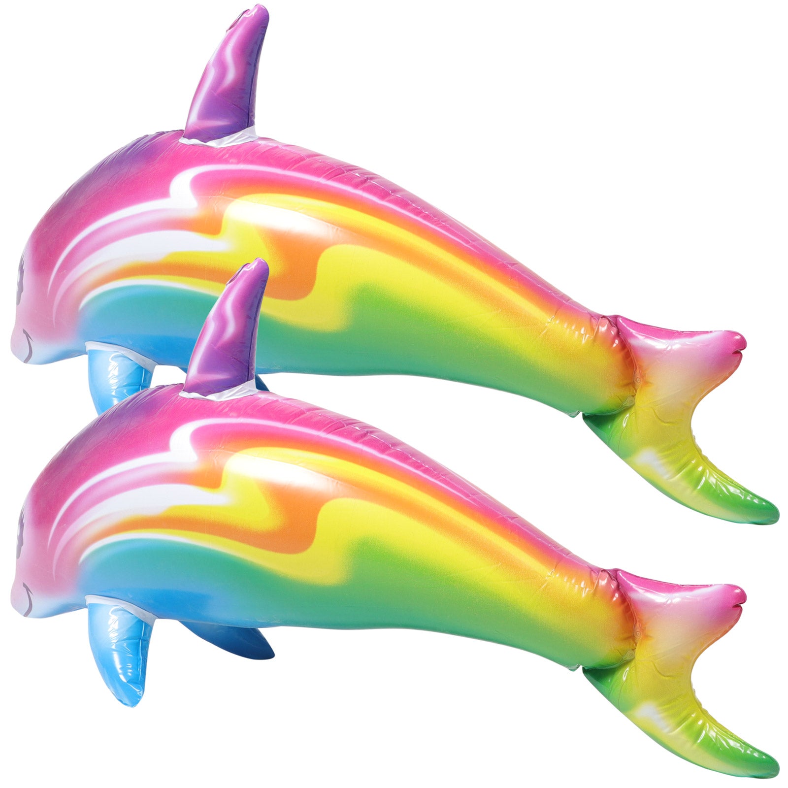 2pcs Kids Inflatable Dolphin Pool Toys D483