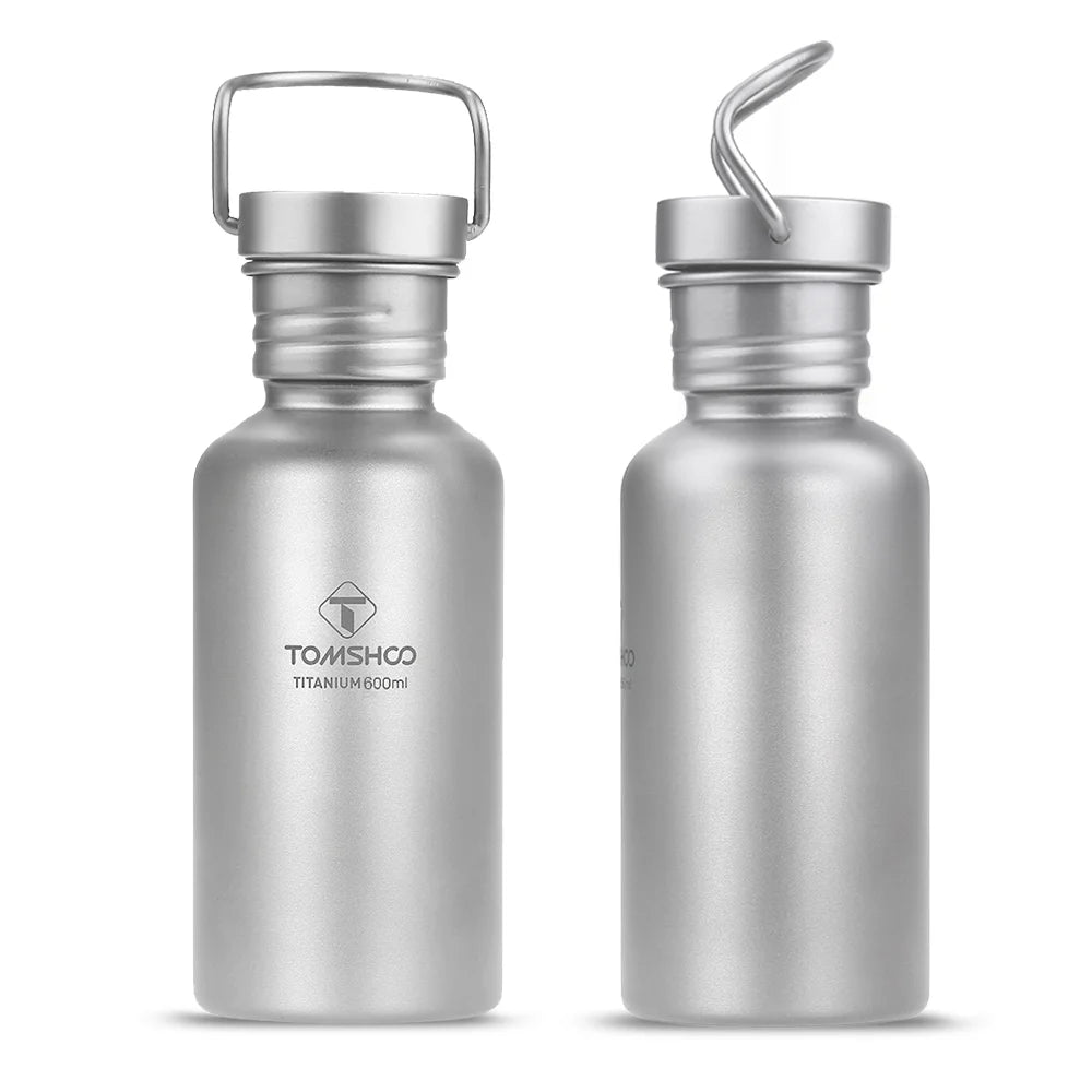 600ml Full Titanium Water Bottle with Silicone Seal F814257