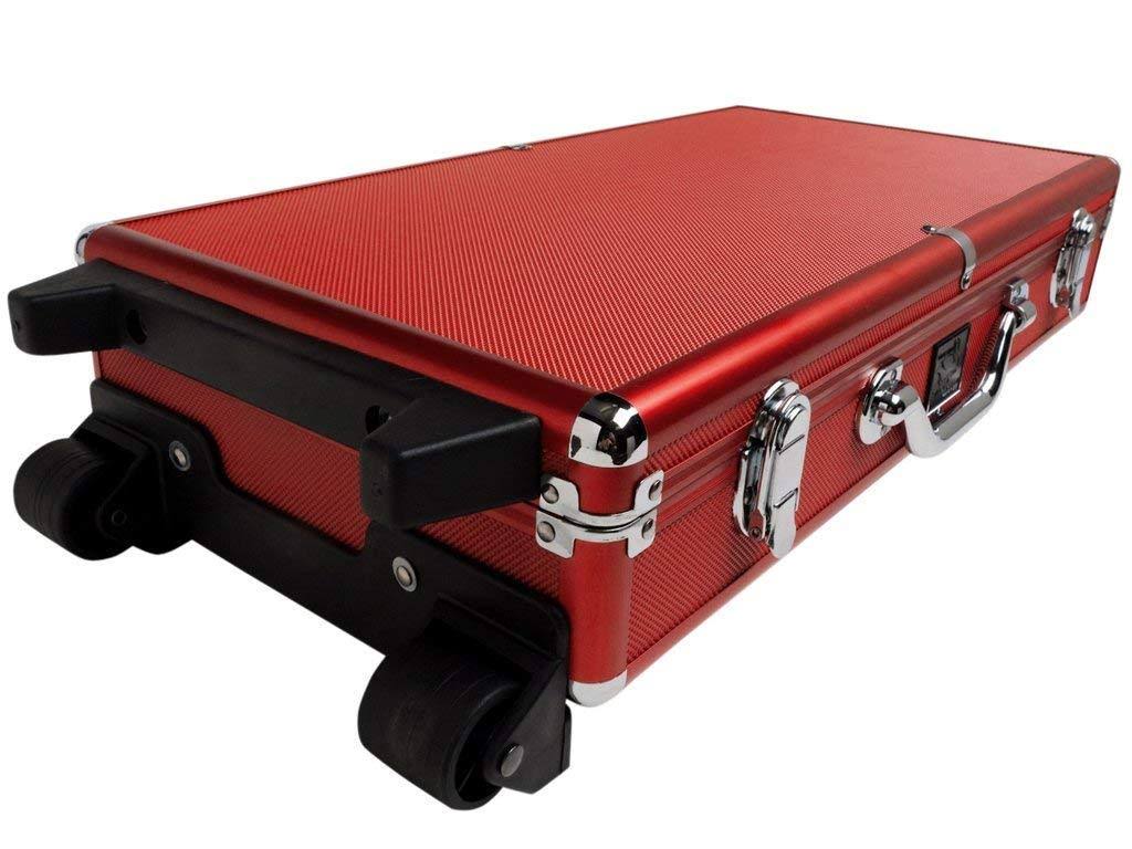 White Aluminum Case Mahjong Set X9501