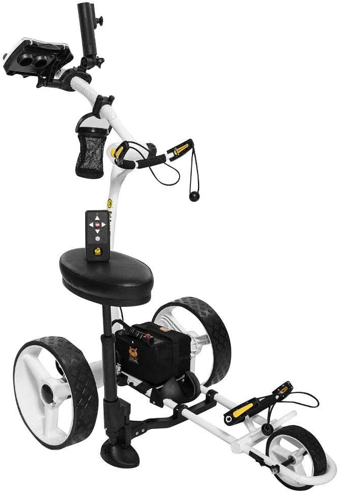 White Remote Control Cart 35Ah E14008