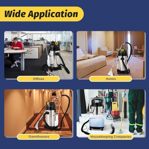 40L Commercial Carpet Cleaning Machine, Heavy Duty Carpet Extractor L57273