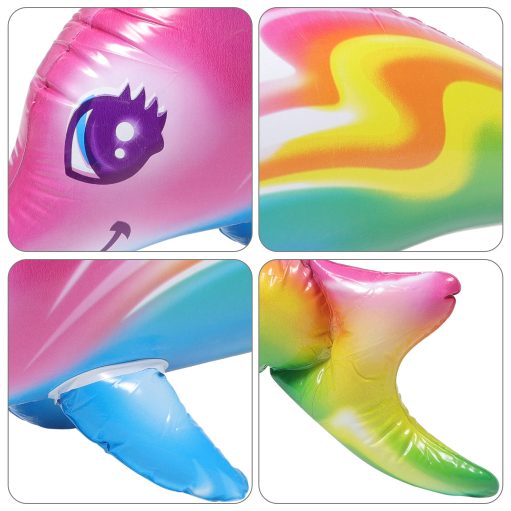 2pcs Kids Inflatable Dolphin Pool Toys D483