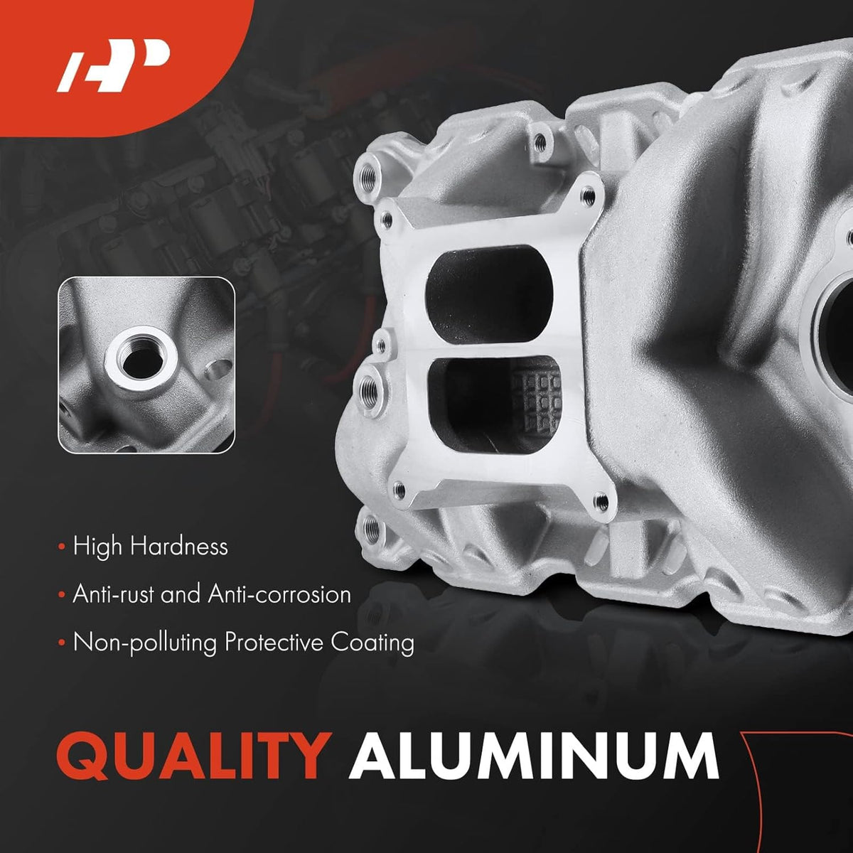 Aluminum Dual Plane High-Rise Intake Manifold N690