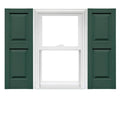 Forest Green Raised Panel Vinyl Shutters (1 Pair) 14.75 x 59 H489967