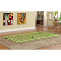 Green Twin Metal Trundle Frame V2231