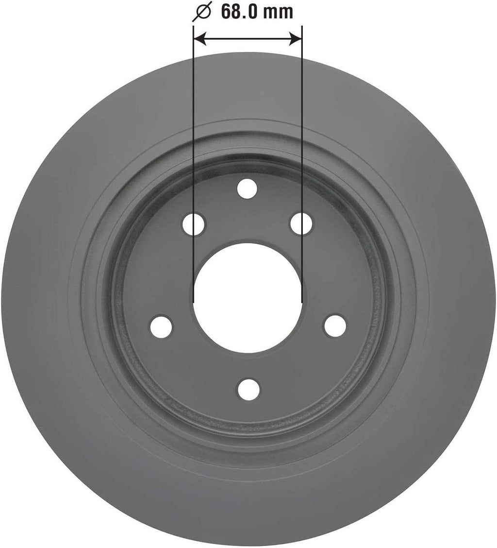 Rear Brake Rotor Pack of 2 A316