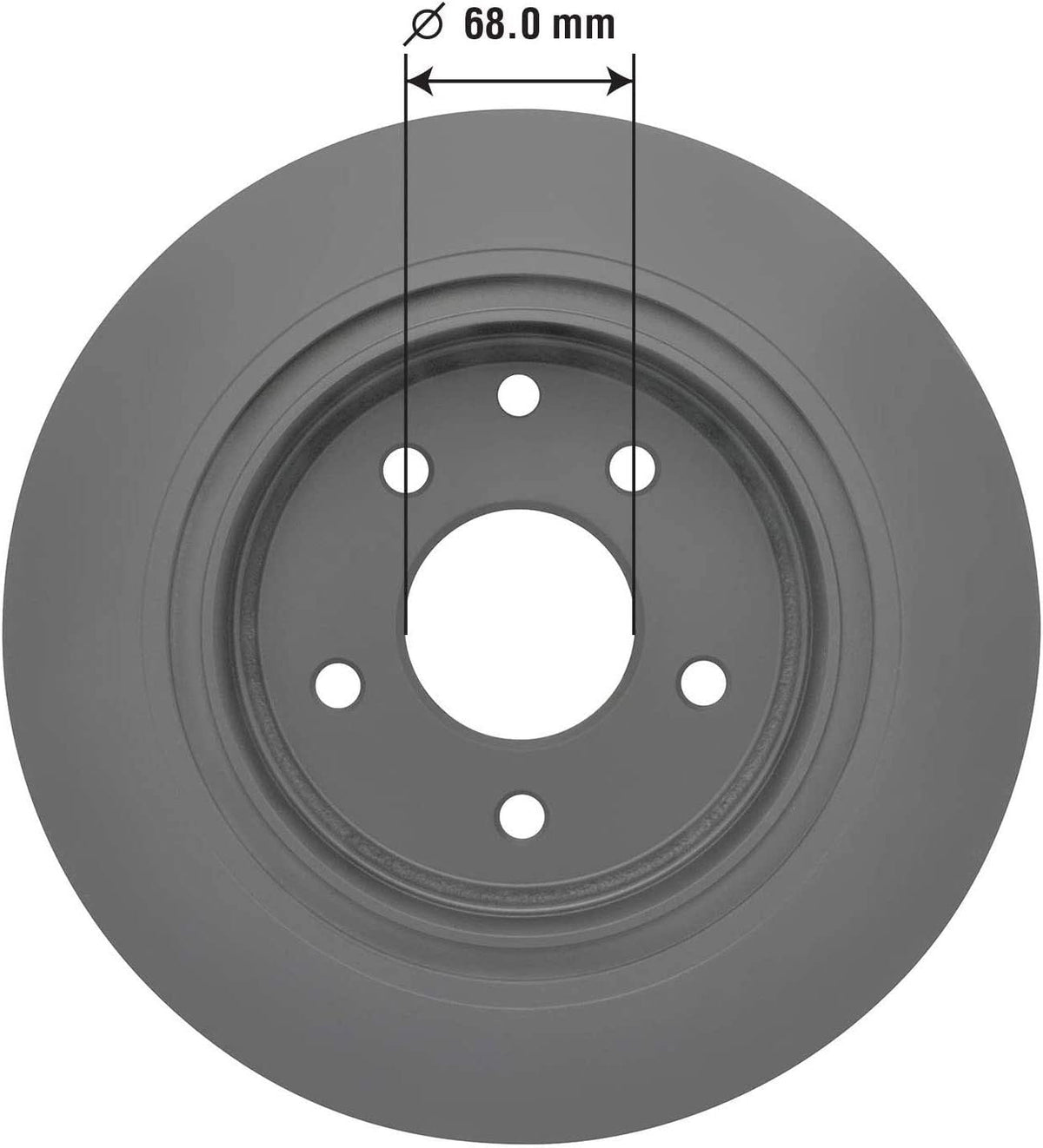 Rear Brake Rotor Pack of 2 A316
